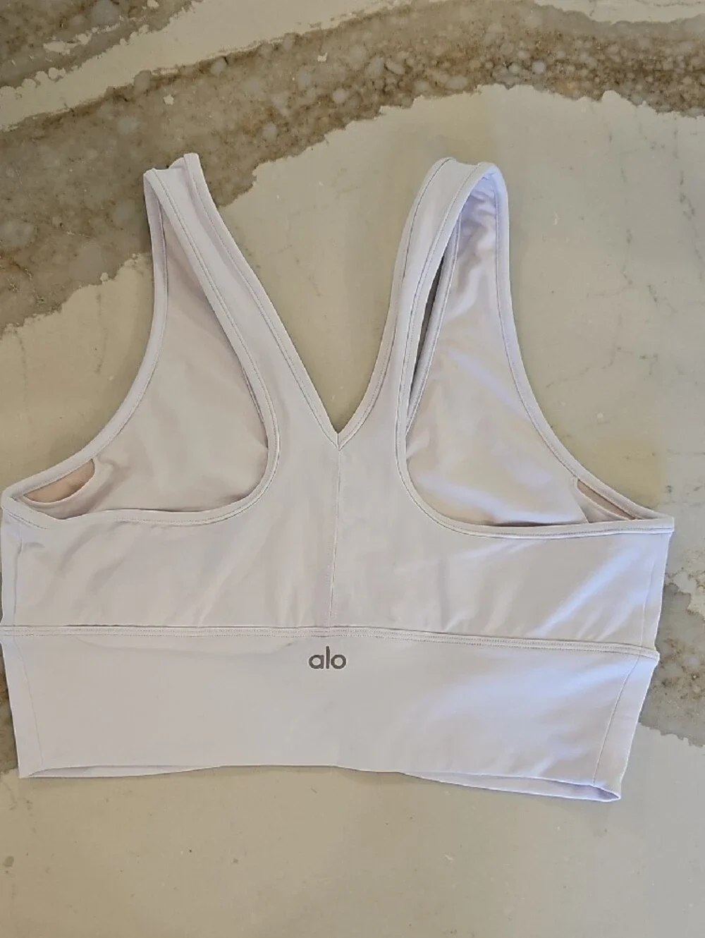 ALO Yoga Wild Thing Bra; EUC; Size XL; White